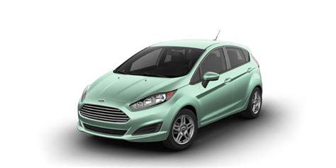 View The New 2018 Ford Fiesta Exterior Color Options