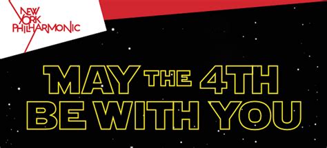 The event will feature live q&a sessions with actors and directors. Celebrate 'Star Wars' day in NYC and May the 4th be with ...