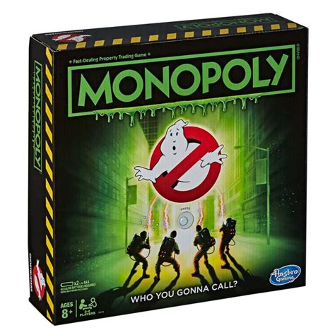 Ghostbusters Board Game Monopoly Wondertoysnl