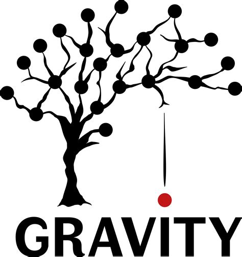 Gravity Black And White Clip Art Library