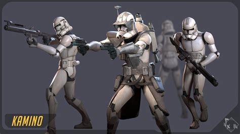 Artstation Clone Trooper Phase Ii Game Assets