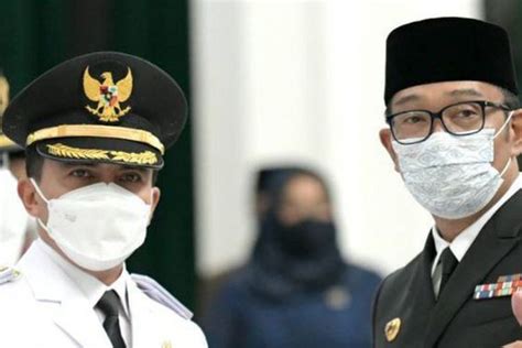 Resmi Dilantik Ridwan Kamil Jadi Wakil Bupati Kabupaten Bandung Sahrul
