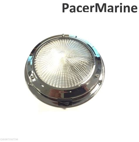 Maybe you would like to learn more about one of these? Dome Stainless Steel Boat Cabin Light 140mm - Pacermarine