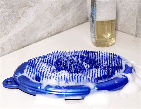 Buy Soapy Wave Foot Brush Scrubber With Arch Relief Massages And