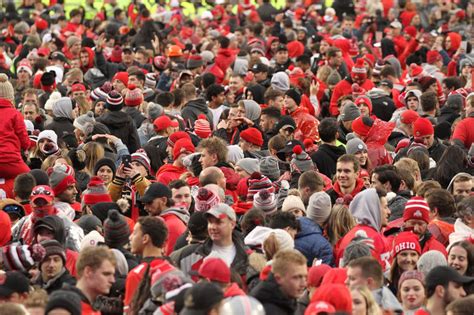 Ohio State Fans Storm The Field After Buckeye Beat Penn State 28 17