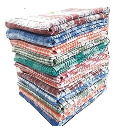 Bombay Dyeing Set Of 12 Terry Bath Towel Assorted Buy Bombay Dyeing