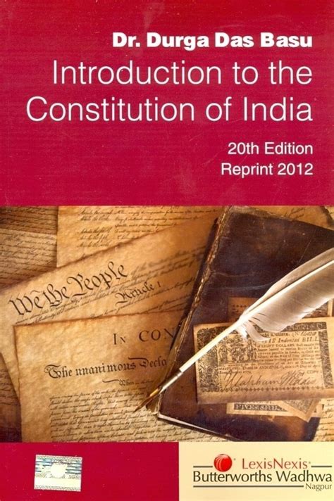Introduction To The Constitution Of India 20th Edition Buy