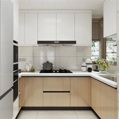 Modern Door Lacquer Finish White Color Kitchen Cabinets China Modular