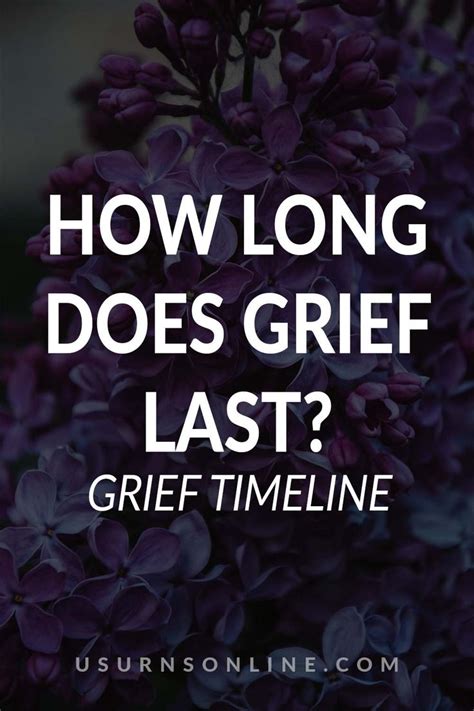 Timeline Of Grief How Long Should Grief Last Grief Grief Process