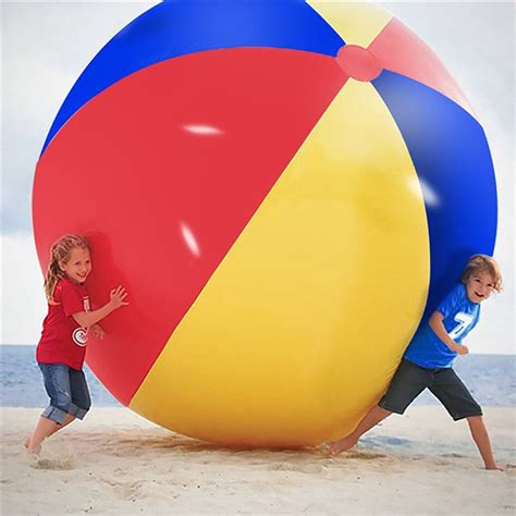 Super Big Giant Inflatable Beach Ball Beach Play Sport Summertoy