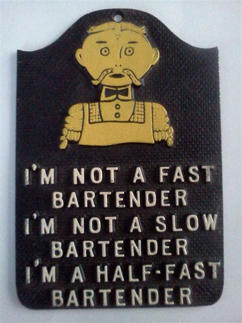 Bartender Humor Bartender Shirts Tipsy Bartender Handlebar Mustache