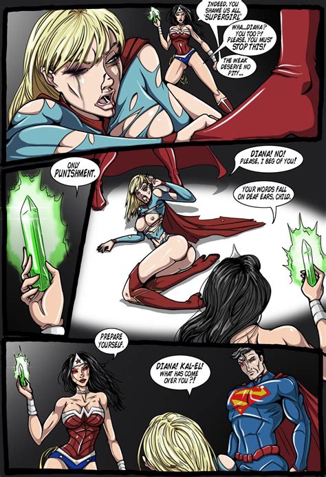 Genex True Injustice Supergirl Porn Comix ONE