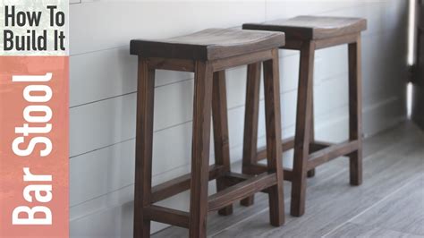 All opinions are my own. How to Build a Counter Height Bar Stool with a Curved Seat ...