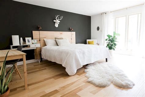 Stylish Black Accent Walls Bedrooms Ideas 09 Feature Wall Bedroom