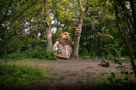 Giant Wooden Trolls Have Emerged Near Chicago As Troll Hunt Debuts At