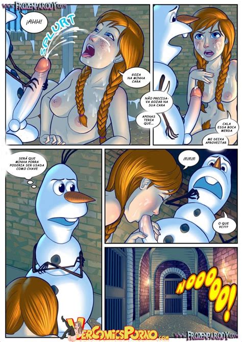 Frozen uma Paródia Pornô 3 Quadrinhos Eróticos Revistas Quadrinhos