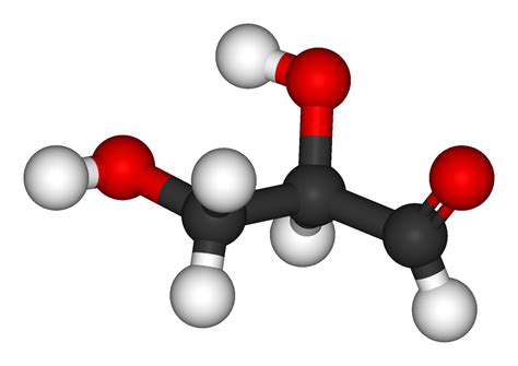 Fileglyceraldehyde 3d Ballspng Wikimedia Commons