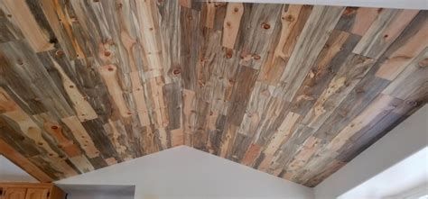 We received a few small samples from a. Blue Pine Wall Planks & Paneling - Beetle Kill