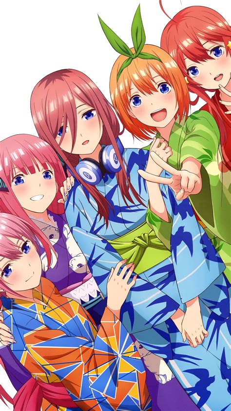 Go Toubun No Hanayome 2160×3840 Kawaii Mobile