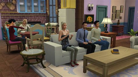 superfan brilliantly recreates friends in the sims 4 friends apartment hd wallpaper pxfuel