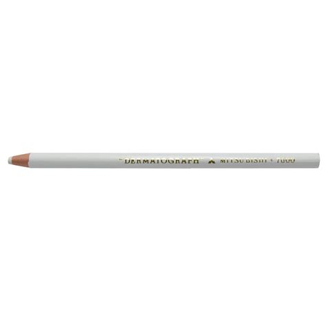 Dermatograph Pencil 10 44 Mm Uni Wood 20 Cm White 1 P