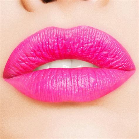 Selfie Bright Pink Lipsticks Pink Lipstick Lips Pink Lips