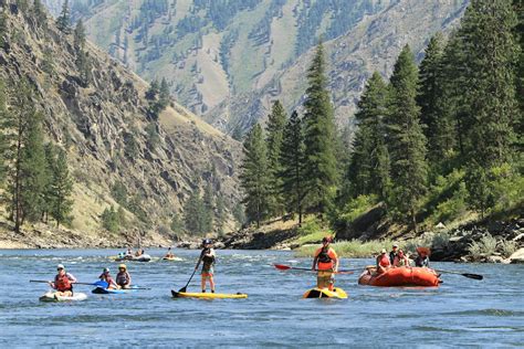 Stand Up Paddle The Main Salmon River In Idaho Main Salmon Sup Trips