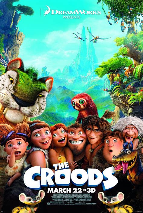 The Croods Me And The Kids Both Enjoyed This One Movie Posters