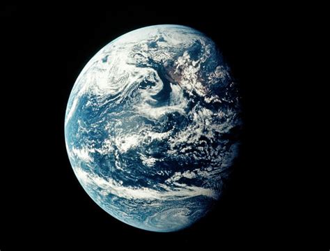 Apollo 11 Image Of Earth Showing Pacific Ocean Photograph By Nasa