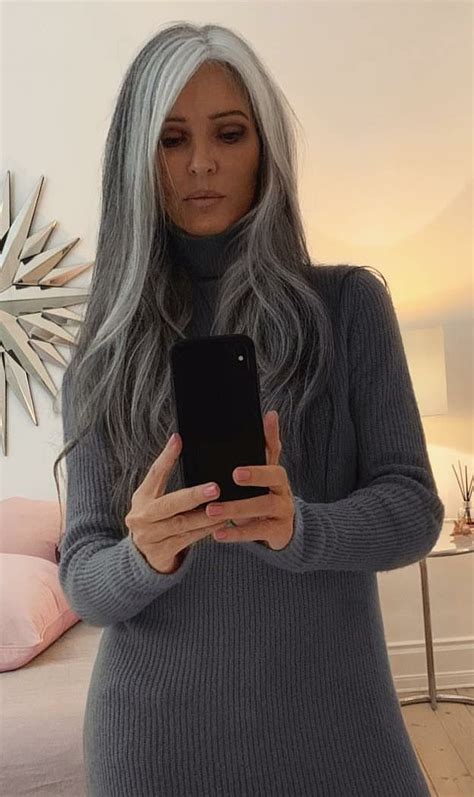 Natural Gray Hair Long Gray Hair Long Silver Hair Silver Hair Color Grey Hair Color Pelo