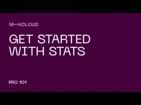 Mixcloud Pro 101: Get Started with Stats - YouTube