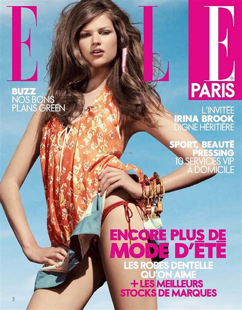 Fashion Puzzle Bette Franke Safari Cover Elle Fr 05 2010