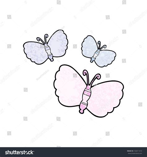 Cartoon Butterflies Stock Vector Royalty Free 726011413 Shutterstock
