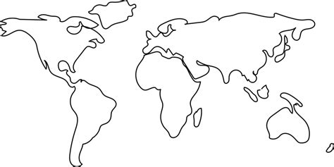 Mapa Mundo Mundi Gráfico Vetorial Grátis No Pixabay