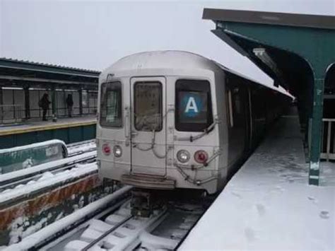 The r46 is a new york city subway car that operates on the ind and bmt routes of the new york city subway. R46 A TRAINS & R32 A TRAIN NYC SNOWSTORM ACTION W ...