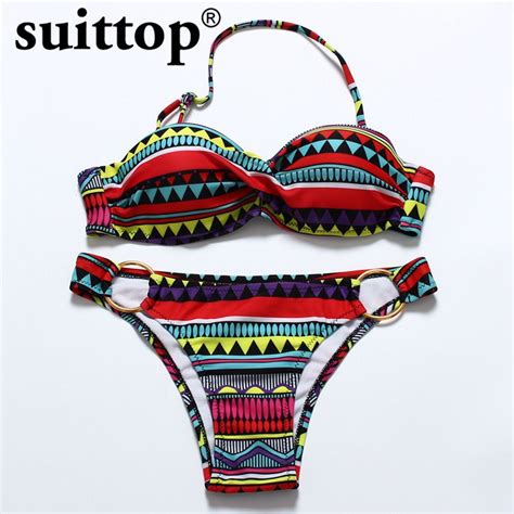 Suittop Bikini 2017 New Sexy Summer Maillot De Bain Push Up Swimsuit