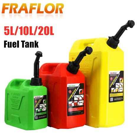 Fuel Tank 20l Litres Spare Plastic Cans Diesel Gasoline 40 Off