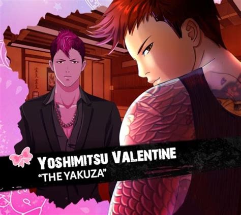 Voltage Inc Gangsters In Love Yoshimitsu Valentine Novel Games Disney Fan Art Anime Love