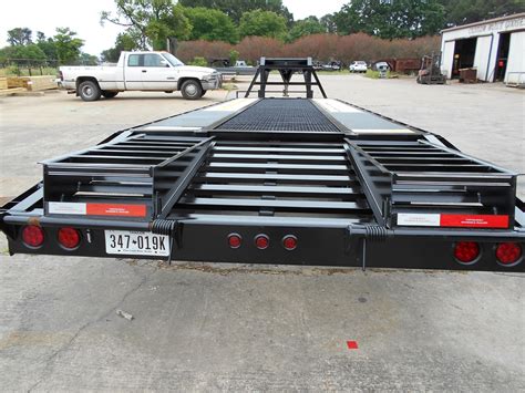 equipment trailers  sale custom built gooseneck texas tx