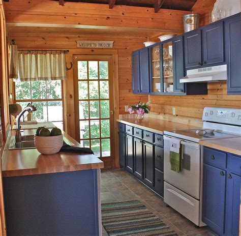 Cottage Kitchen Cabinets Log Cabin Kitchens Cabin Kitchens