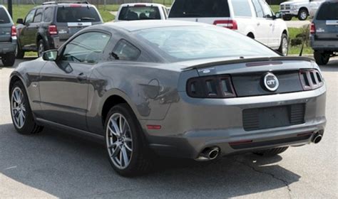 Sterling Gray 2013 Ford Mustang Gt Coupe Photo Detail