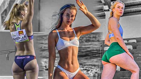 The Most Beautiful Pole Vaulter Gherca Maria Roberta Is One Hot Athlete Youtube