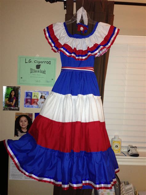 Dominican Republic Folkloric Dance Dress Dress Culture Caribbean Dress Cuban Dress