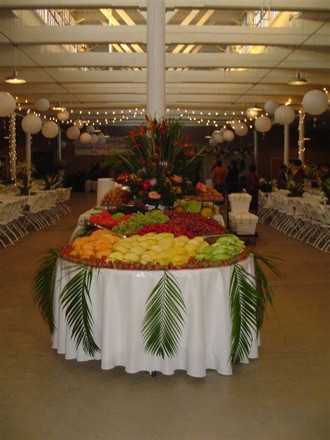Points Plus Living: How to handle Buffet-style meals See more ideas about fruit tables, fruit, fruit displays.