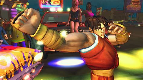 Teen with mild blood, mild language, suggestive themes, violence. Guy screen shot #5, Super Street Fighter 4