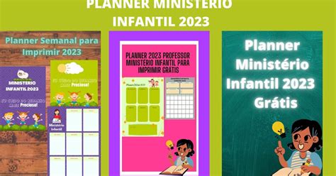 Datas Comemorativas Ministério Infantil 2023