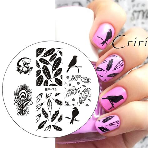 Buy Born Pretty 1 Pc Nail Art Stamping Plates Birds