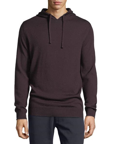 Lyst Vince Wool Pullover Hoodie For Men