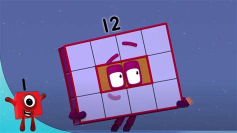 Numberblocks Shapes And Numbers Youtube