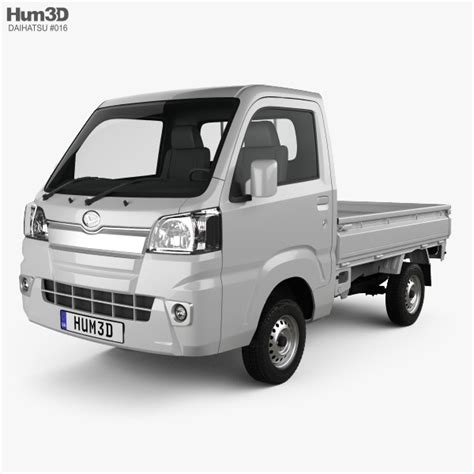 Like many other kei trucks of the. Daihatsu Hijet Truck 2014 3D model - Vehicles on Hum3D